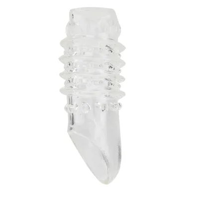 Rev-Sleeves Textured Penis Sleeve with Ball Loop
