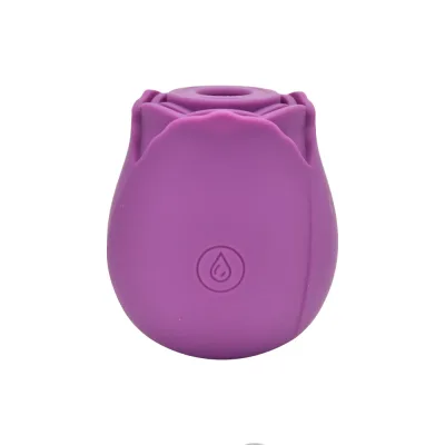 Loving Joy Rose Toy Clitoral Suction Vibrator Purple